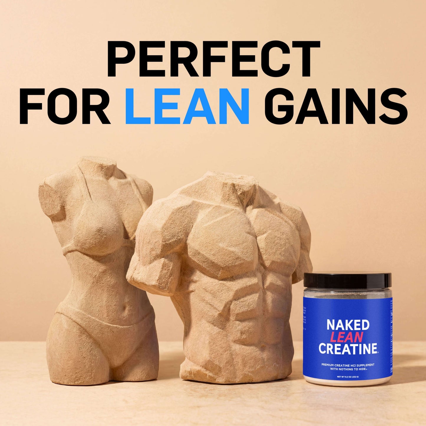 Creatine HCl Powder - Unflavored with a Convenient Training-Day Formula
