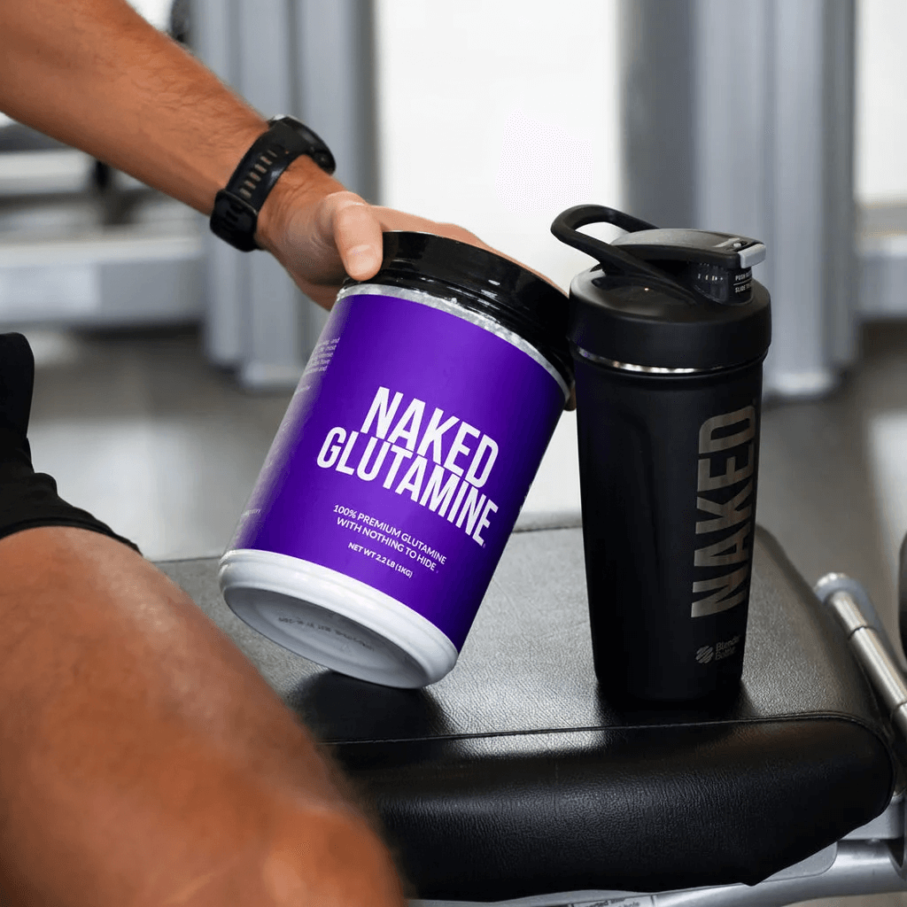 Glutamine Powder - 2.2LB with a Convenient Training-Day Formula