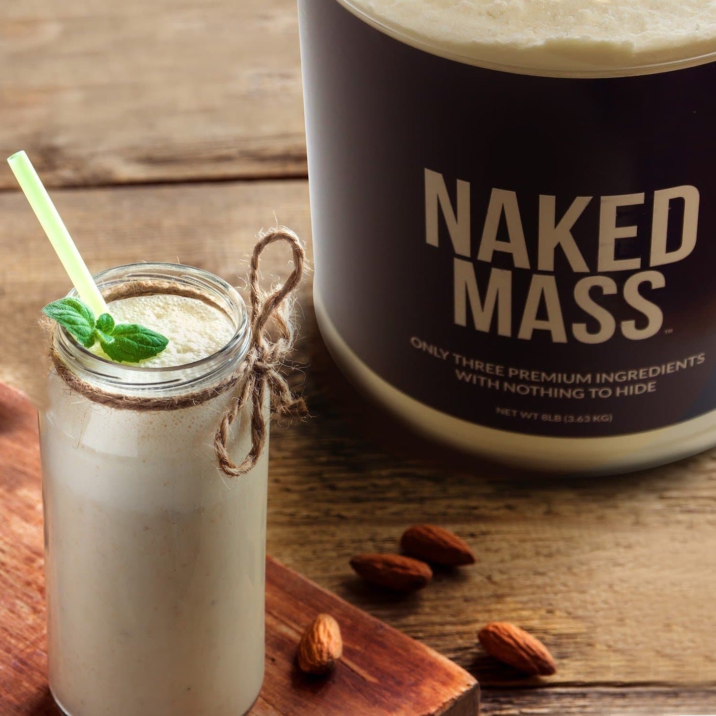 Vanilla Mass Gainer Protein Supplement - Vanilla for Easy Protein and Calorie Mixing