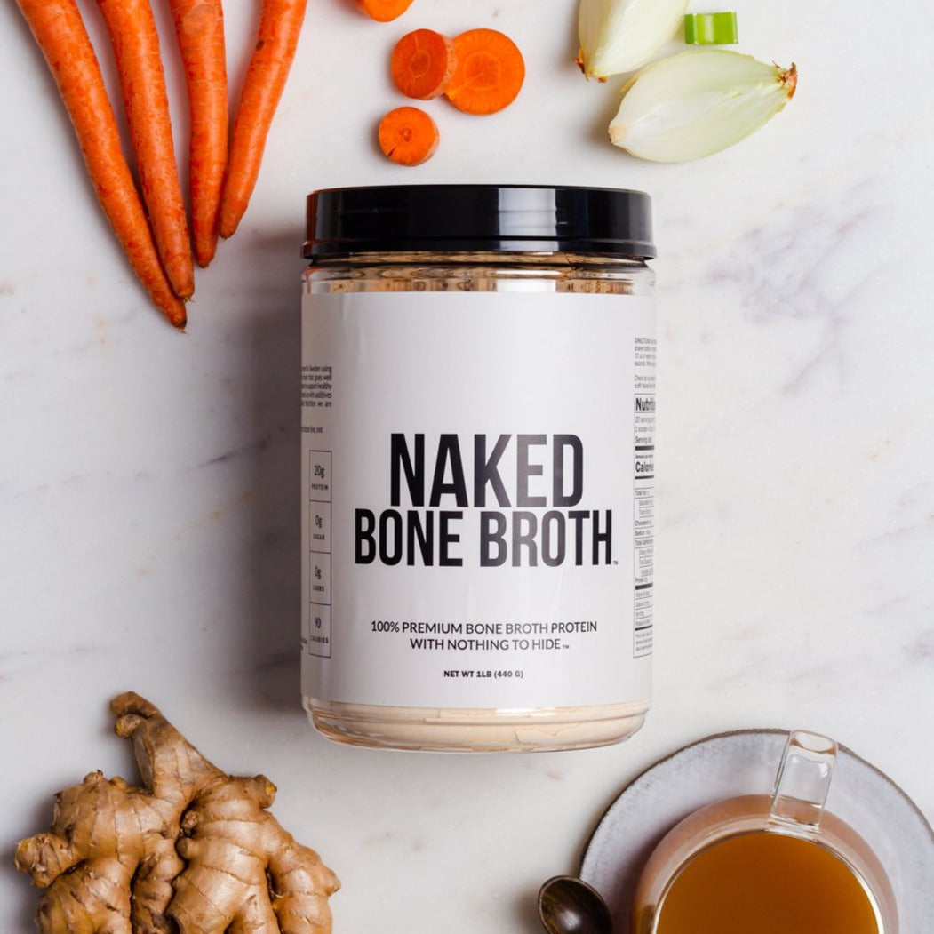 Bone Broth Protein Powder with a Simple, Easy-Mix Protein Formula
