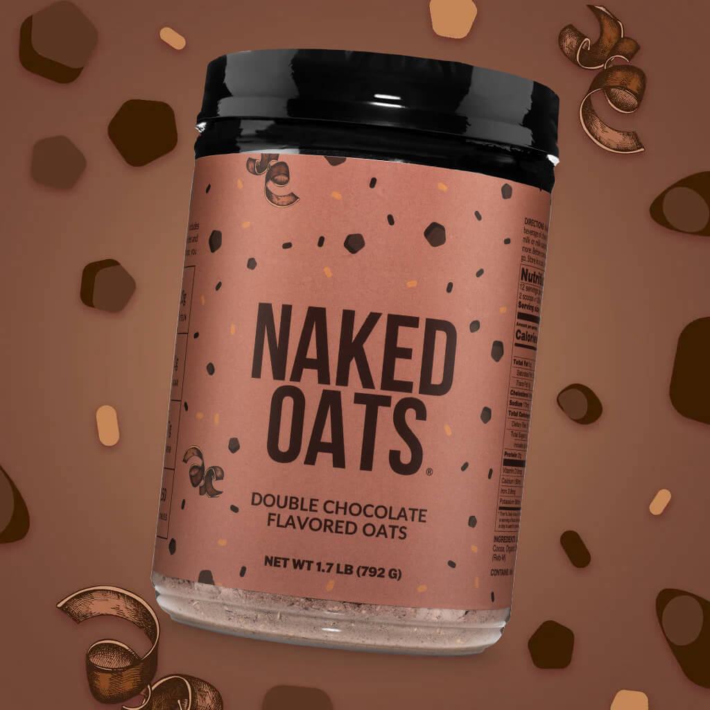Double Chocolate Protein Oats - Double Chocolate for Convenient High-Protein Mornings