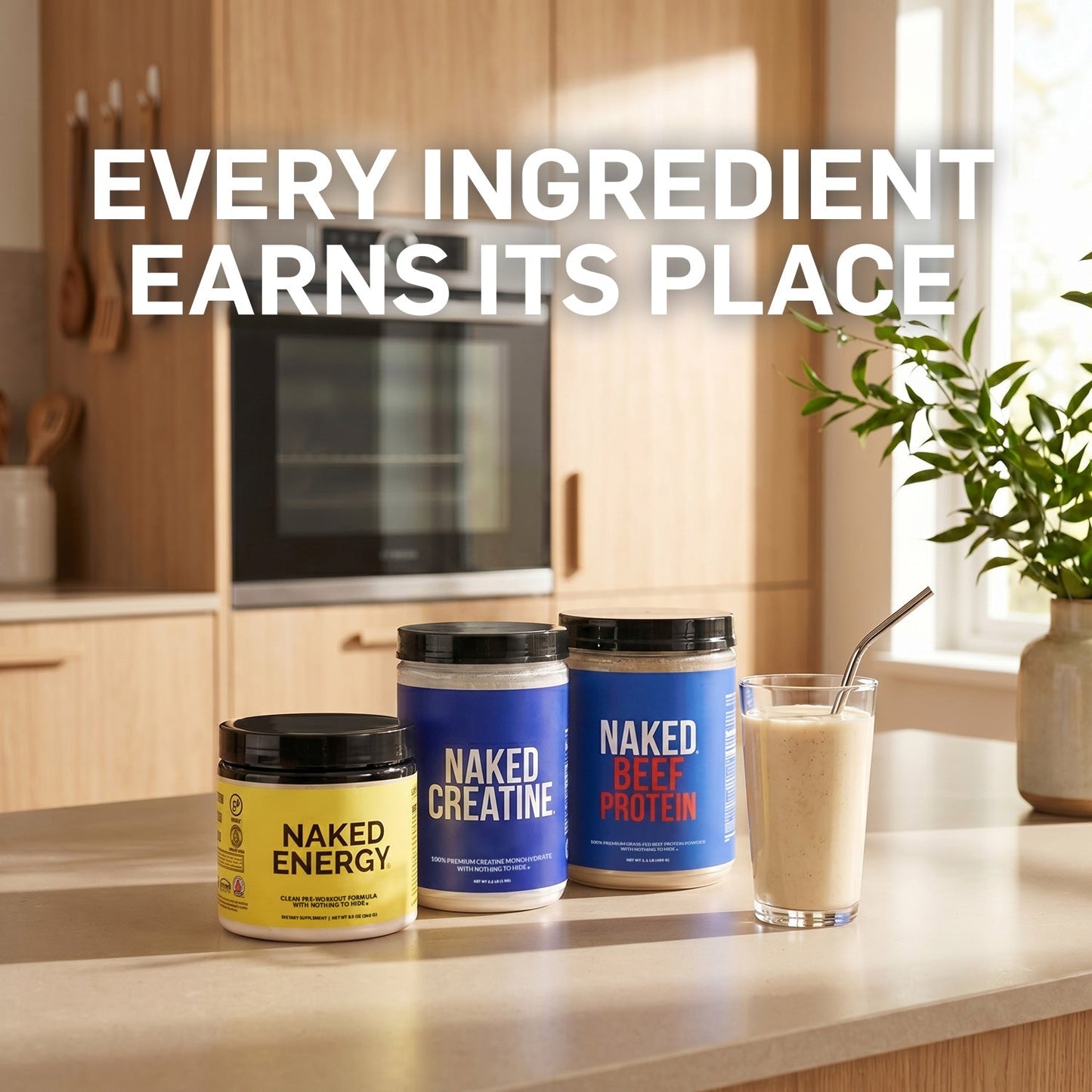 Beef Protein Powder - Unflavored with a Simple, Easy-Mix Protein Formula