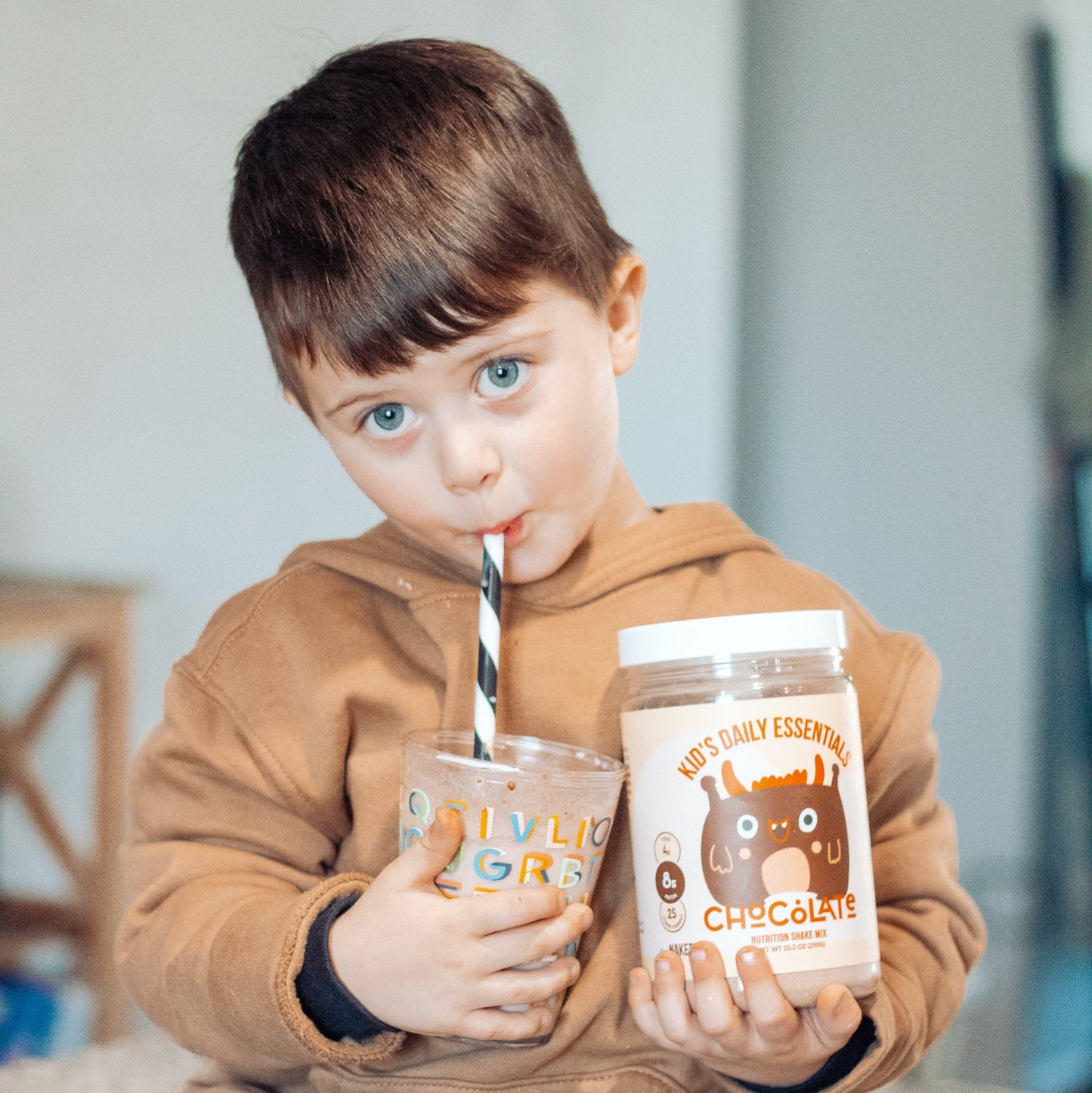 Kid's Nutrition Shake - Chocolate Formula with an Easy, Family-Friendly Format
