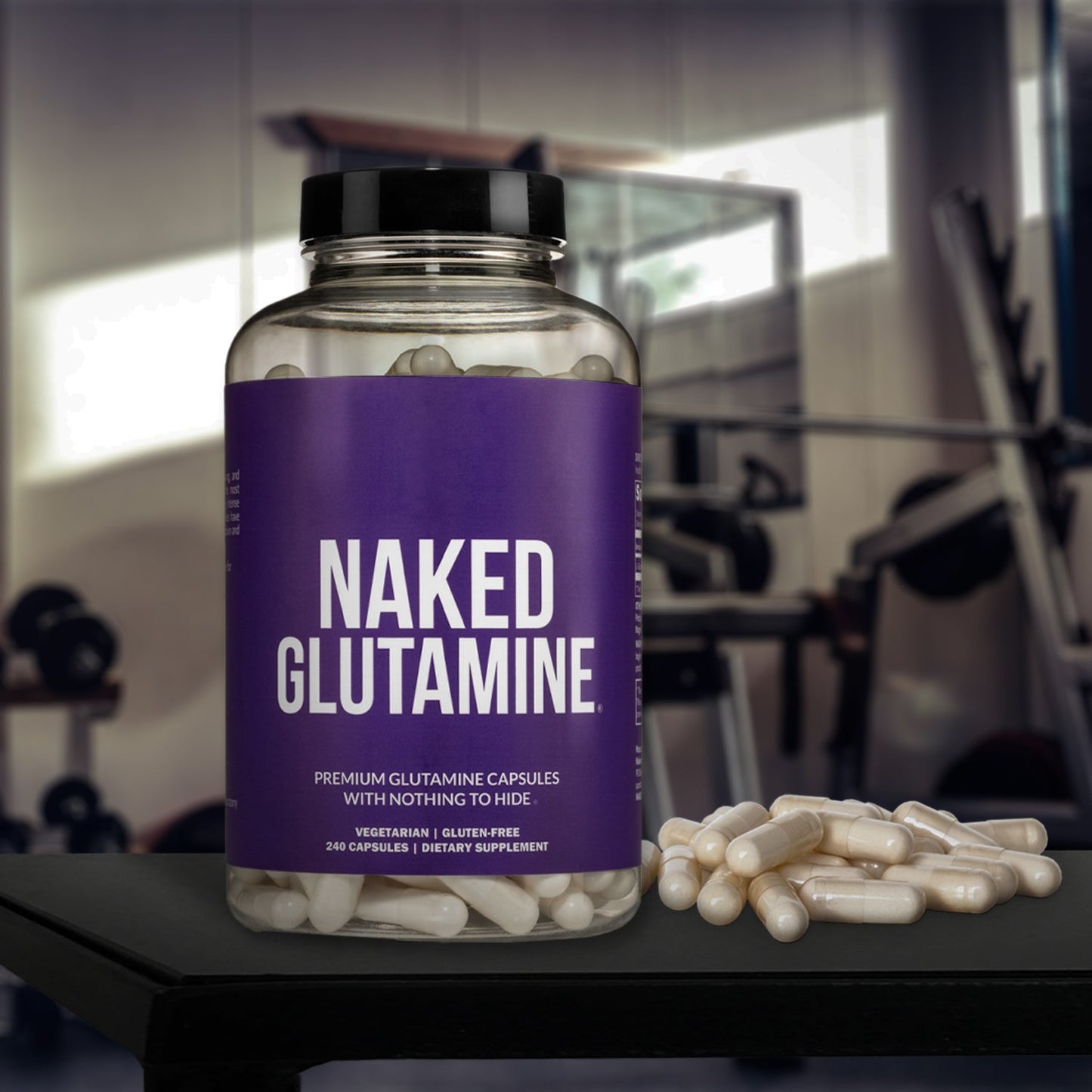 Glutamine Capsules - Capsules with a Convenient Training-Day Formula