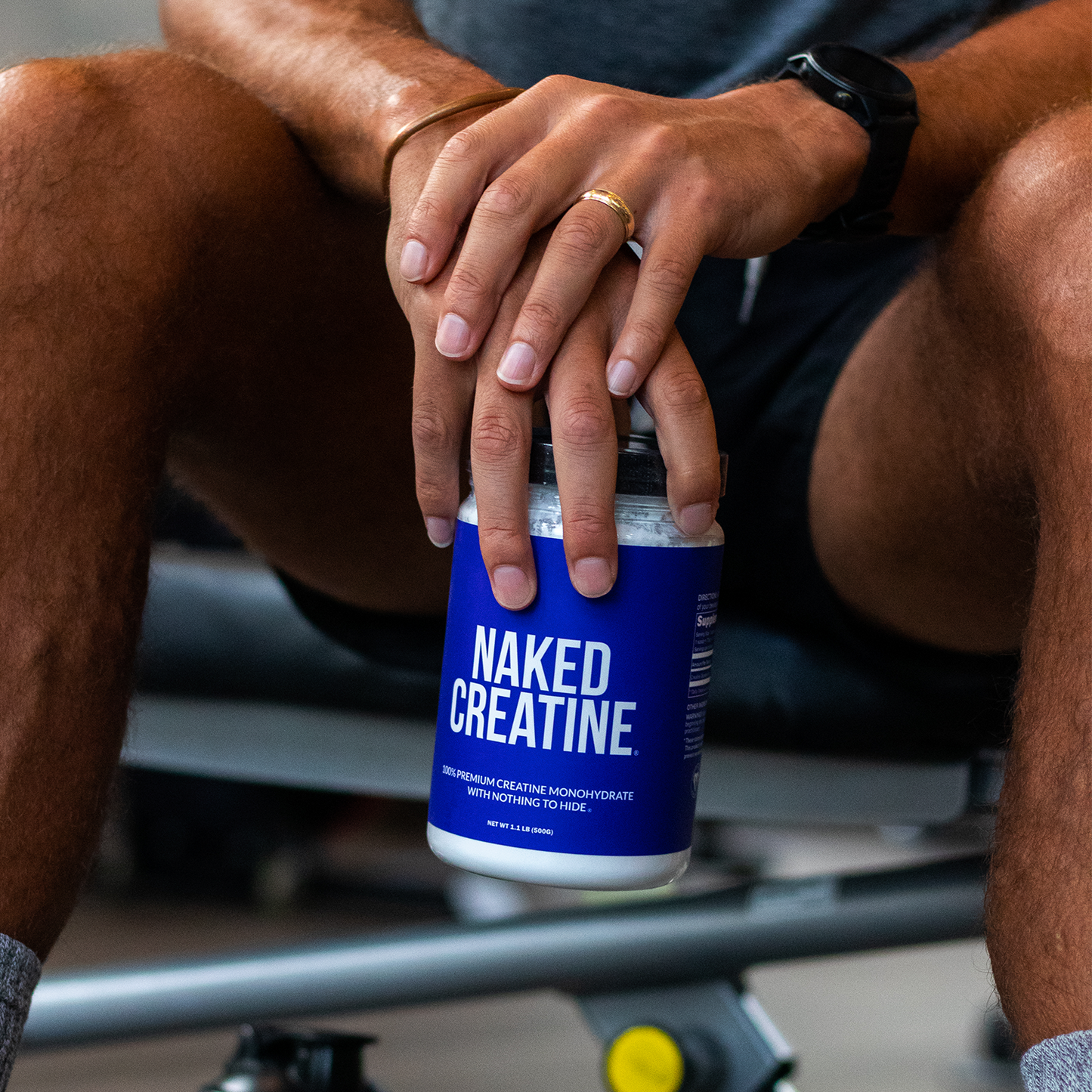 Creatine Monohydrate Powder - Unflavored - Standard Size with a Convenient Training-Day Formula