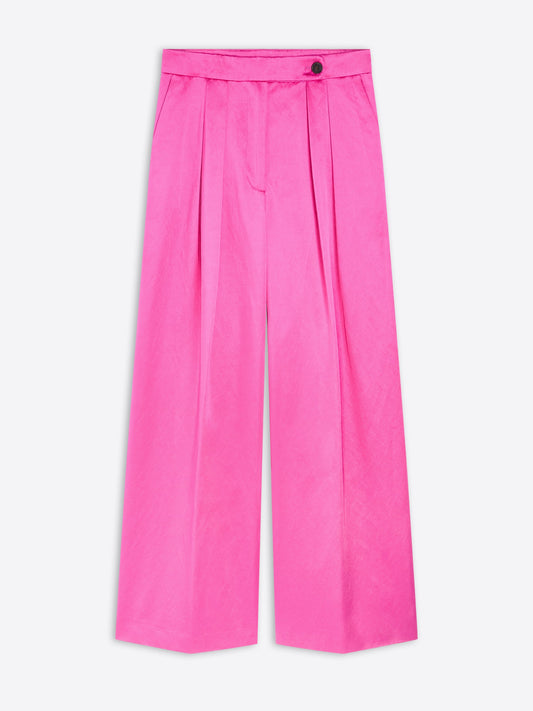 Wide Pleated Pants