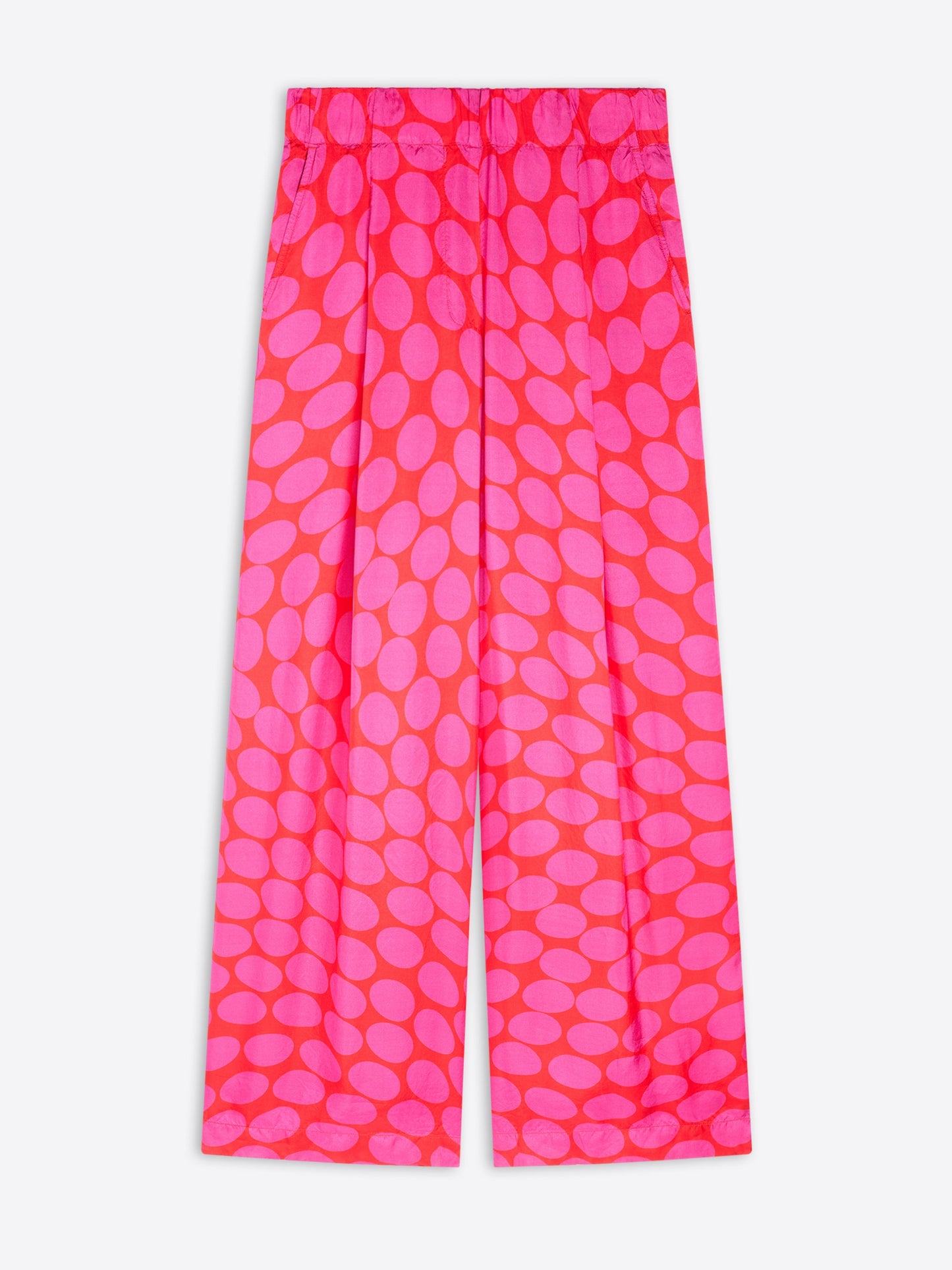Wide Pleated Pants