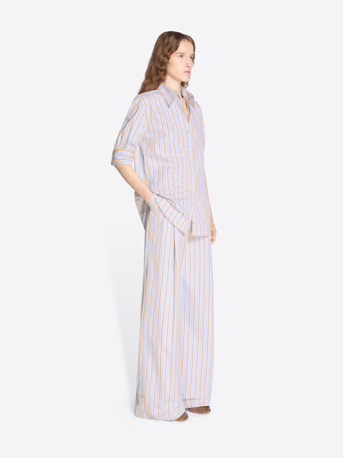 Wide Pleated Pants