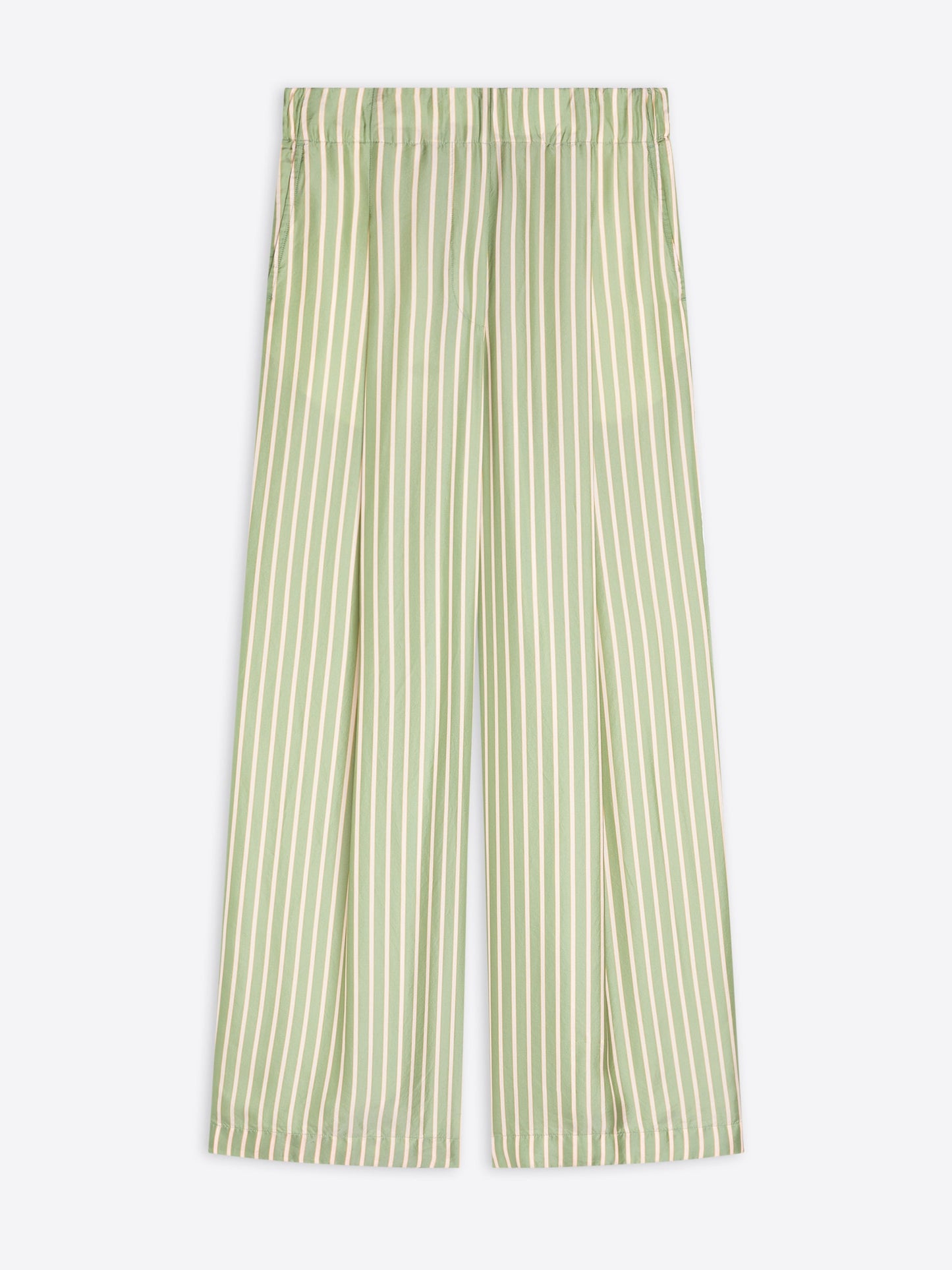 Wide Pleated Pants