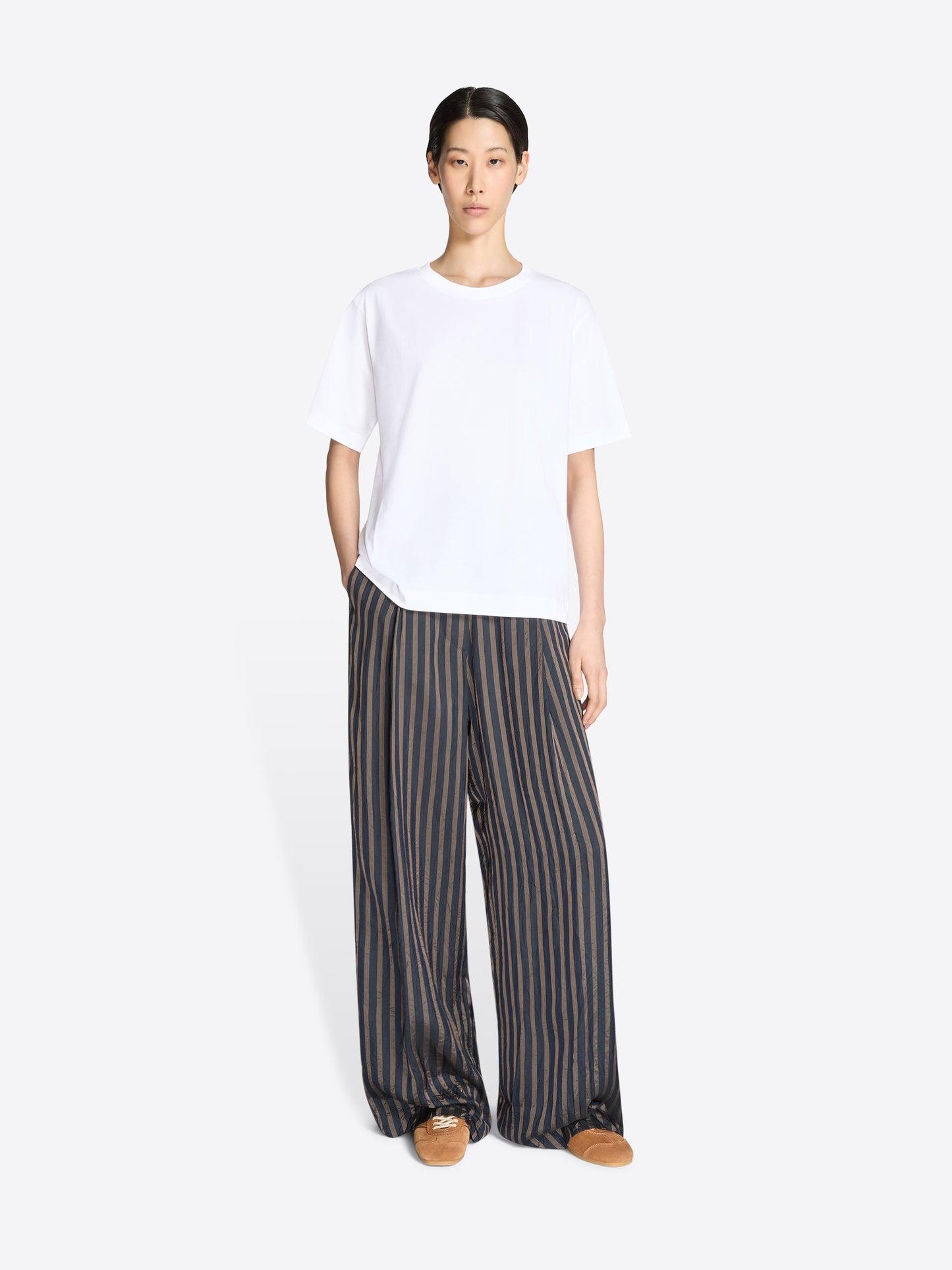 Wide Pleated Pants