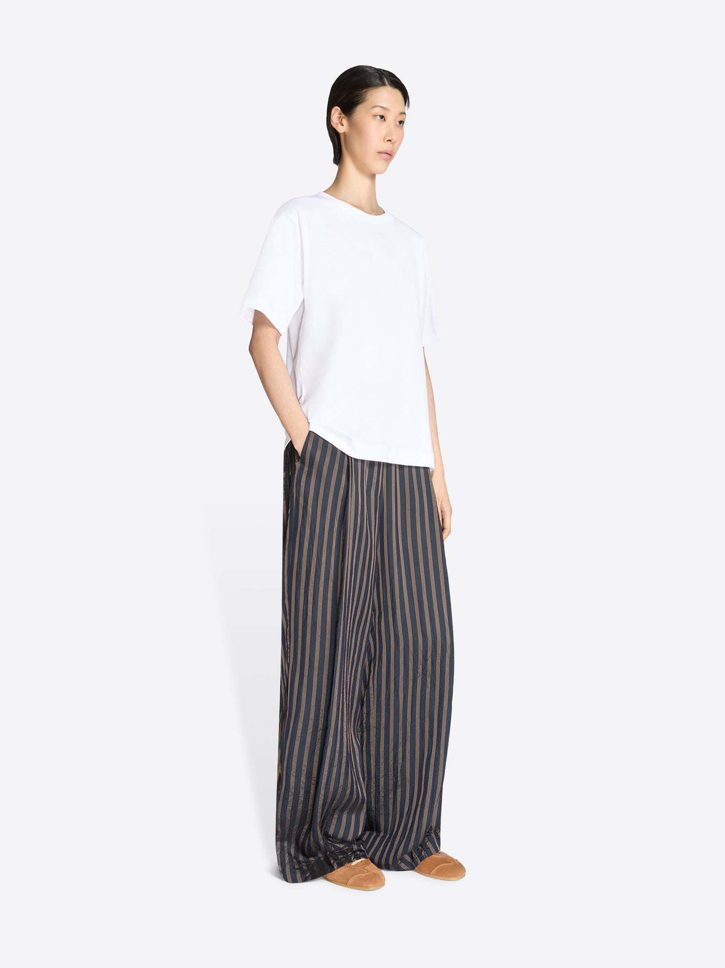 Wide Pleated Pants