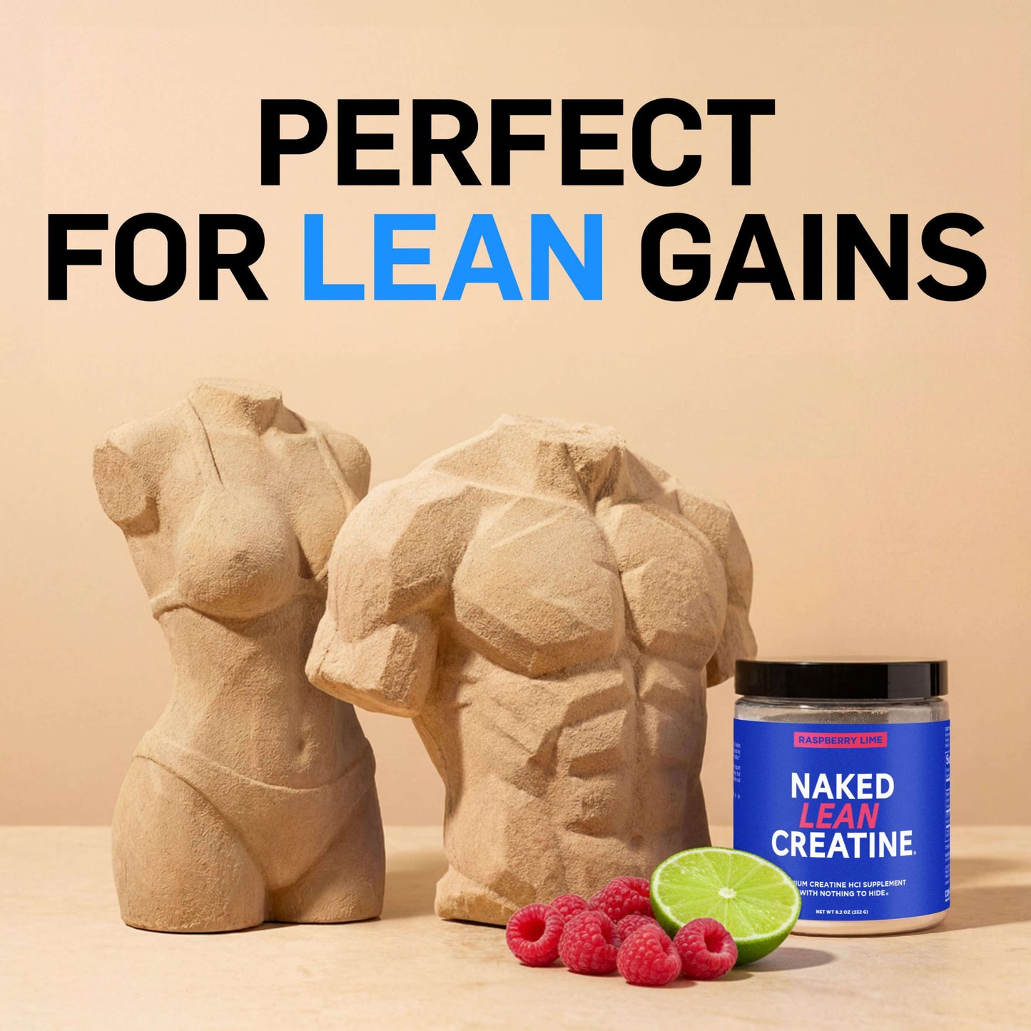 Raspberry Lime Creatine HCl Powder - Raspberry Lime with a Convenient Training-Day Formula