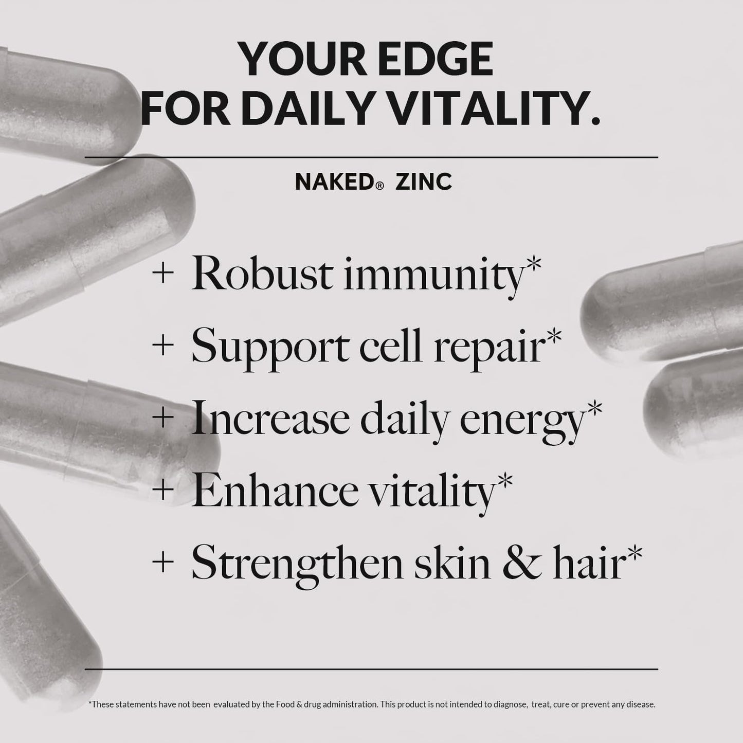Daily Zinc Supplement - Zinc with a Convenient Daily-Use Format