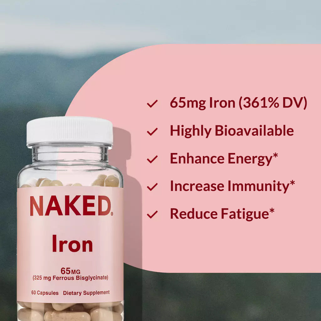 Daily Iron Supplement - Iron with a Convenient Daily-Use Format