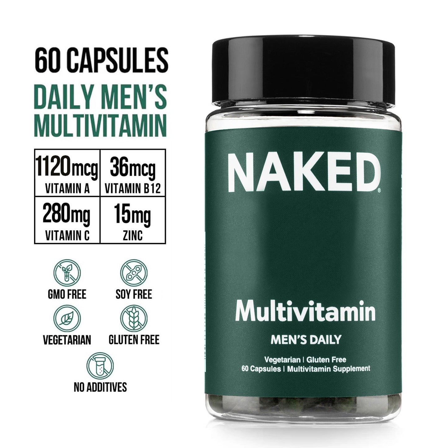 Multivitamin for Men - Men's with a Convenient Daily-Use Format