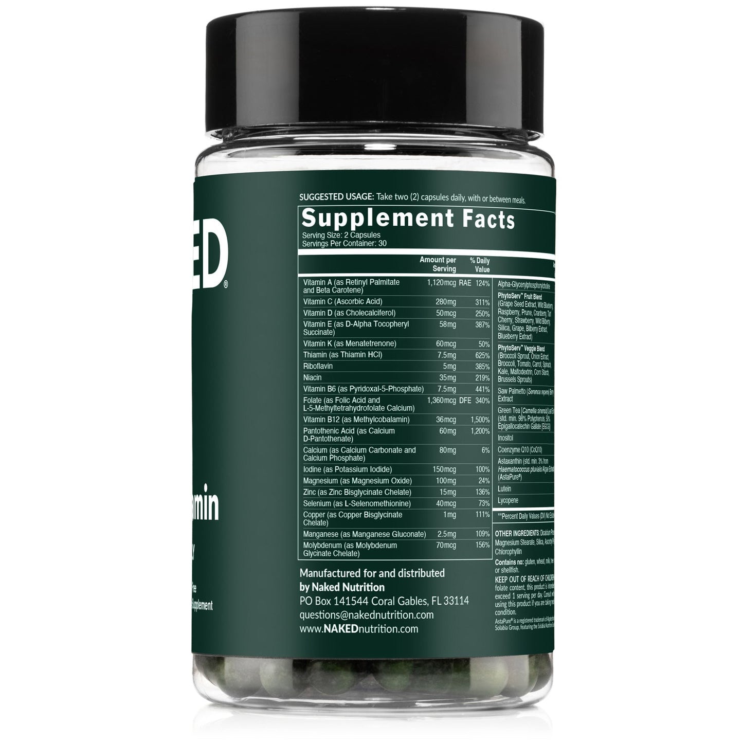 Multivitamin for Men - Men's with a Convenient Daily-Use Format