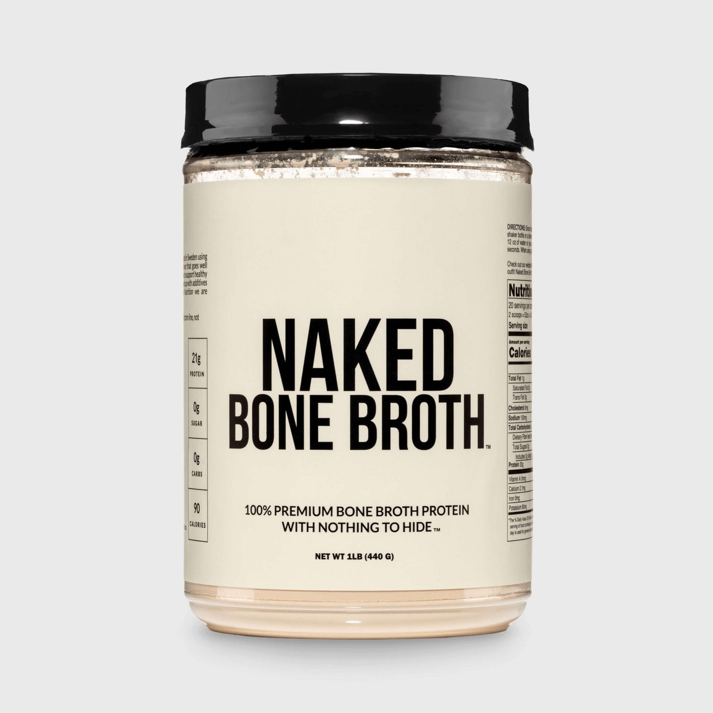 Bone Broth Protein Powder with a Simple, Easy-Mix Protein Formula