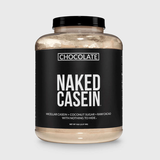 Chocolate Casein Protein Powder - 5LB - Chocolate with a Simple, Easy-Mix Protein Formula