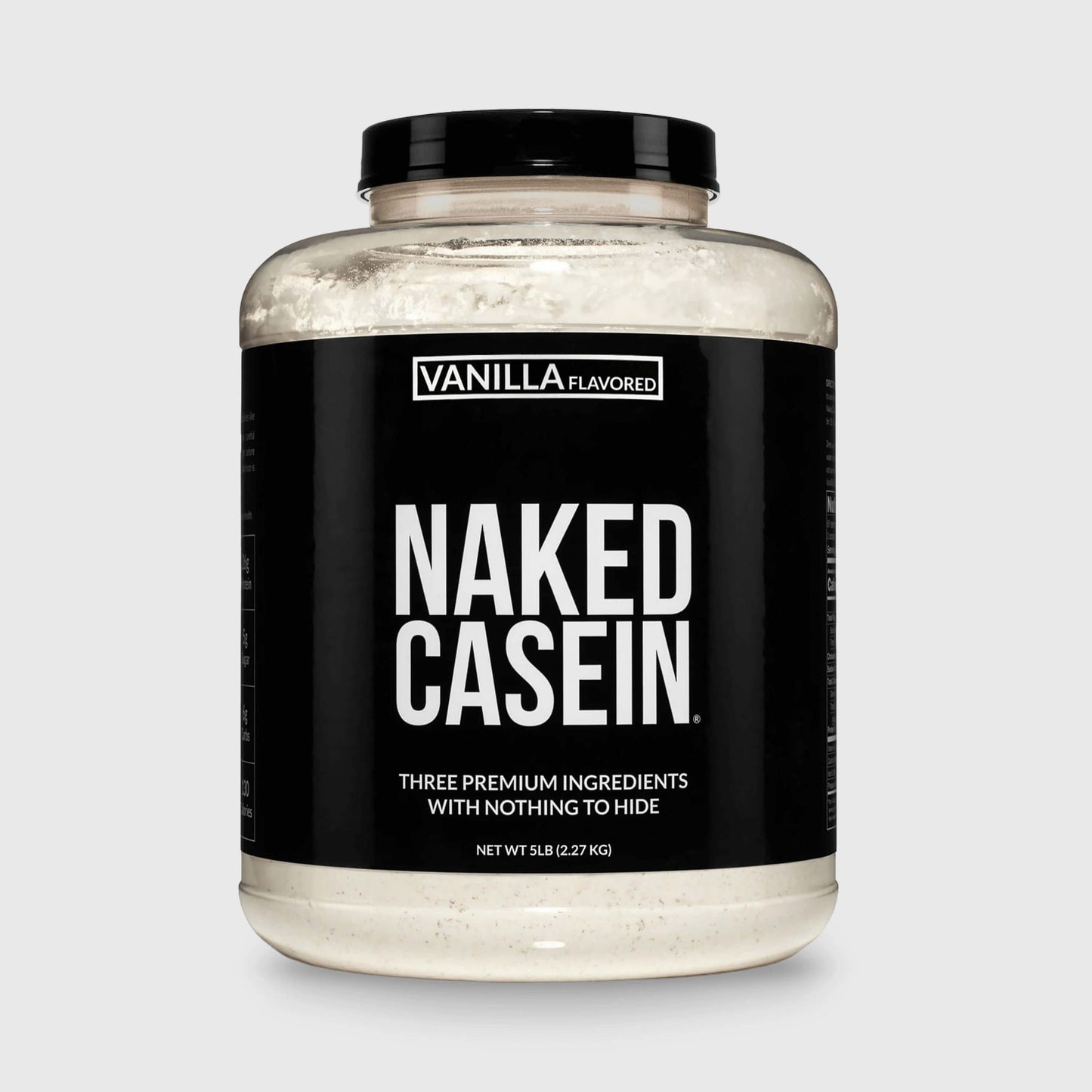 Vanilla Casein Protein Powder - Vanilla - Value Size with a Simple, Easy-Mix Protein Formula