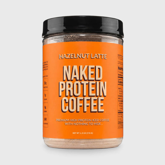 Hazelnut Latte Protein Iced Coffee - Hazelnut Latte with Coffee Flavor in an Easy-Mix Formula