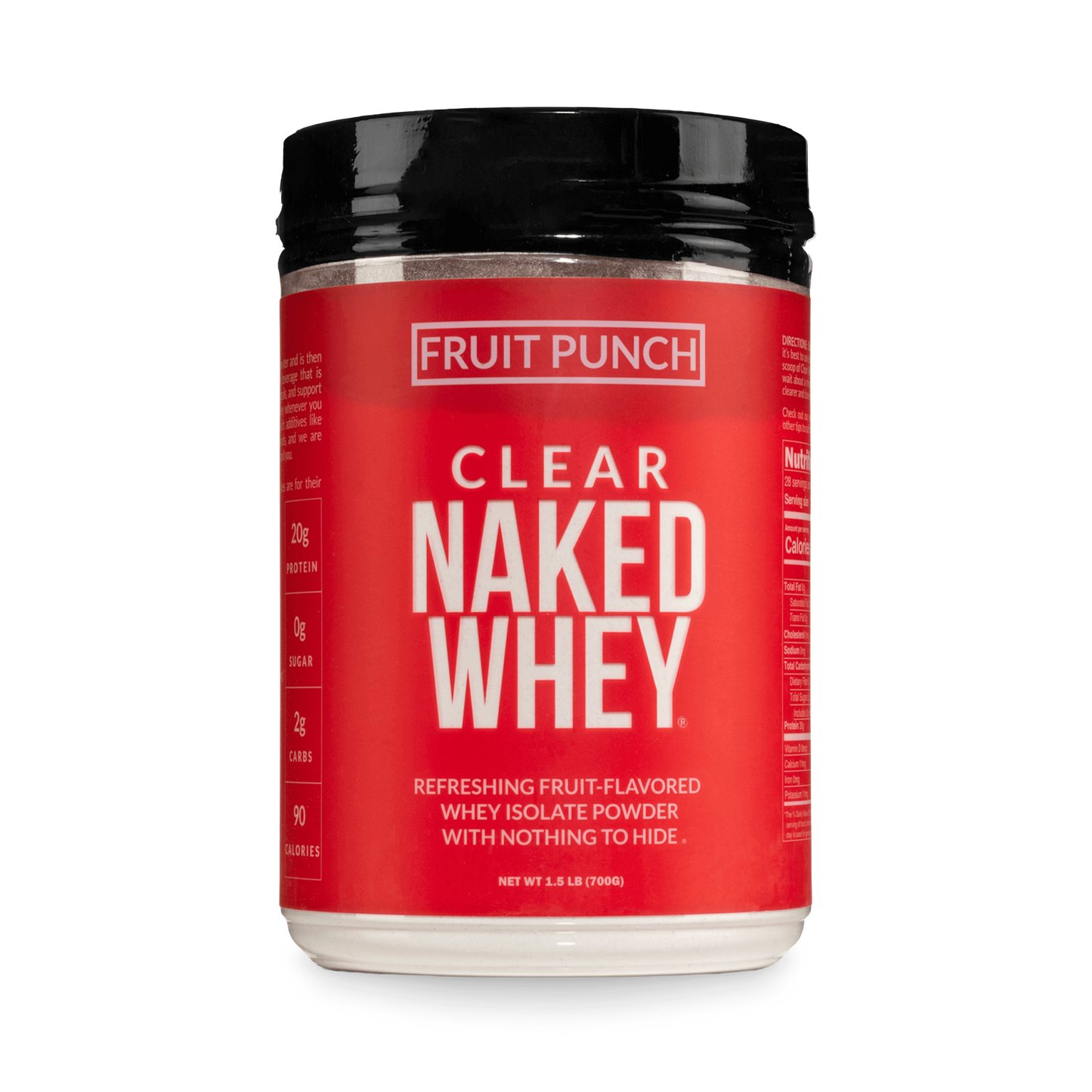 Fruit Punch Whey Protein Isolate - Fruit Punch with a Convenient, Easy-Use Formula