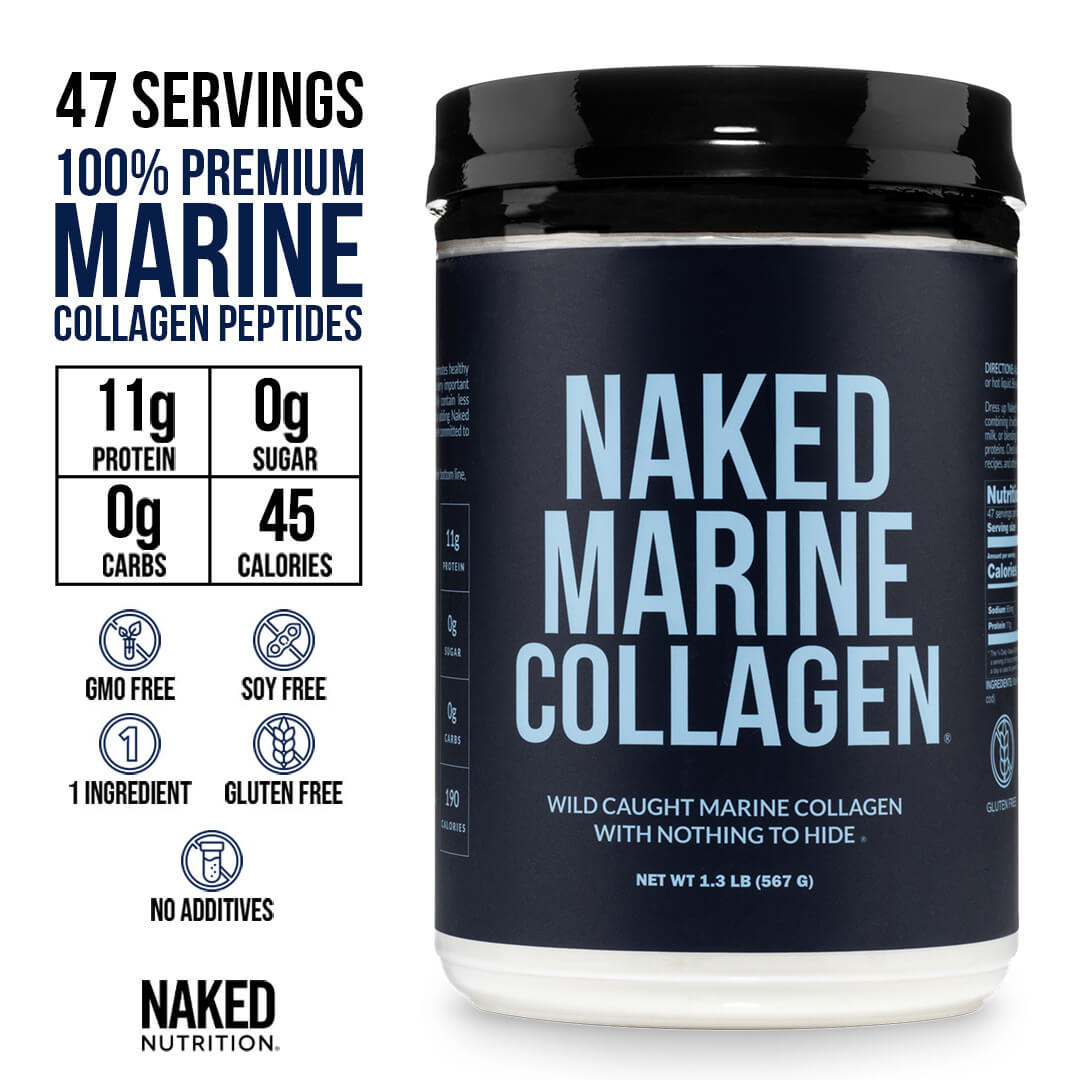 Marine Collagen Peptides Protein Powder - Marine Collagen with a Simple, Versatile Collagen Formula