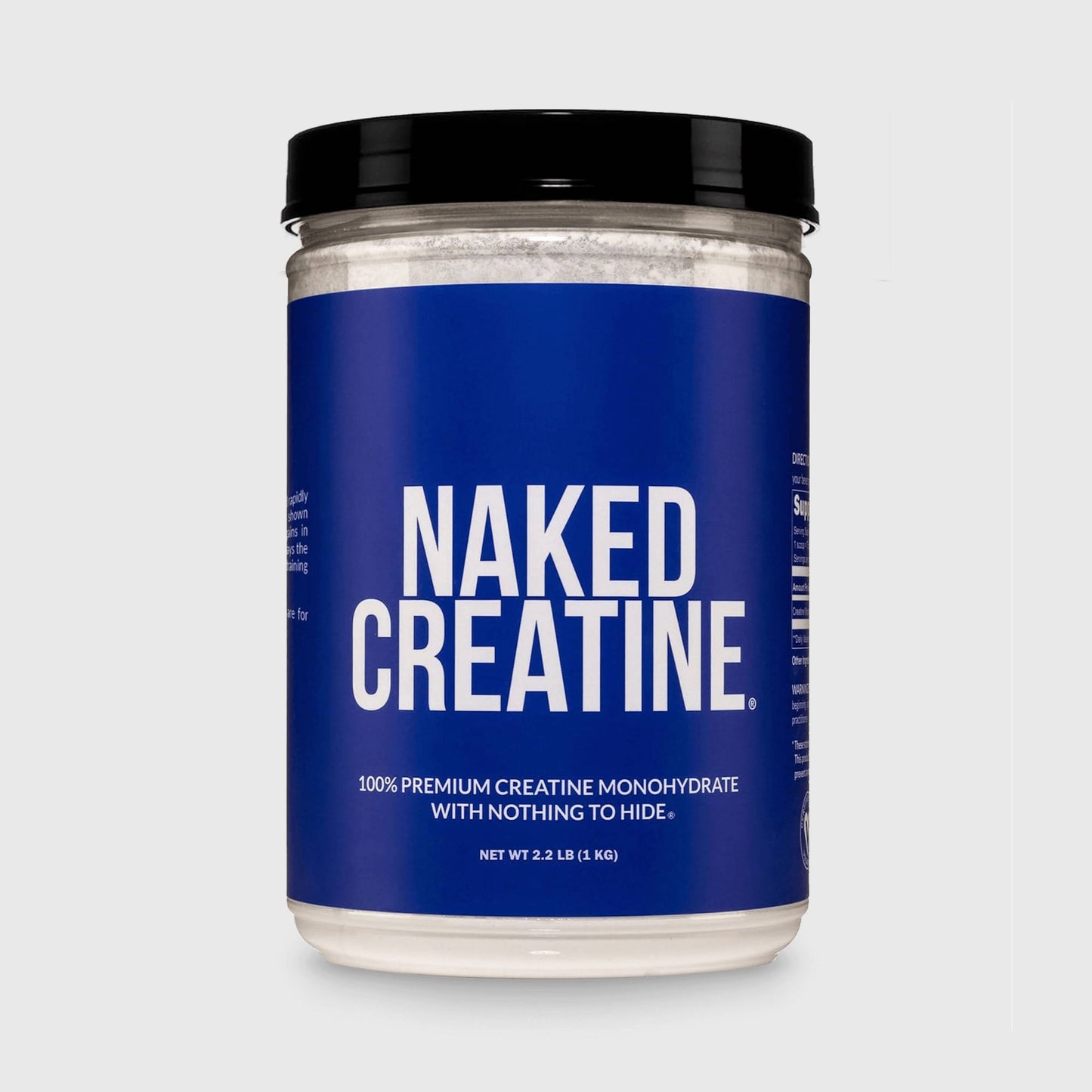 Creatine Monohydrate Powder - Unflavored - Value Size with a Convenient Training-Day Formula