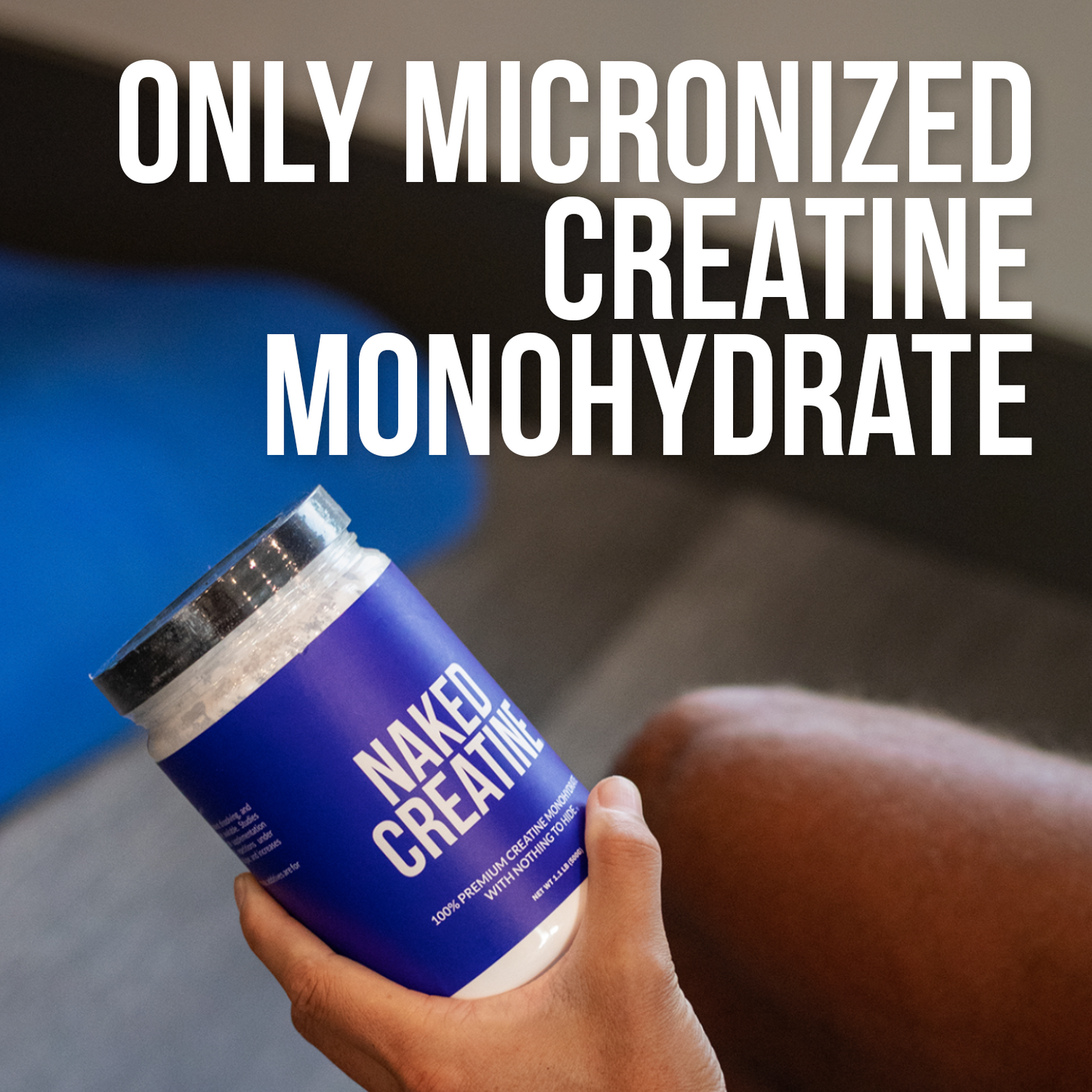 Creatine Monohydrate Powder - Unflavored - Value Size with a Convenient Training-Day Formula