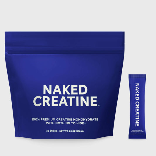 Creatine Travel Packets - Unflavored Sticks with a Convenient Training-Day Formula