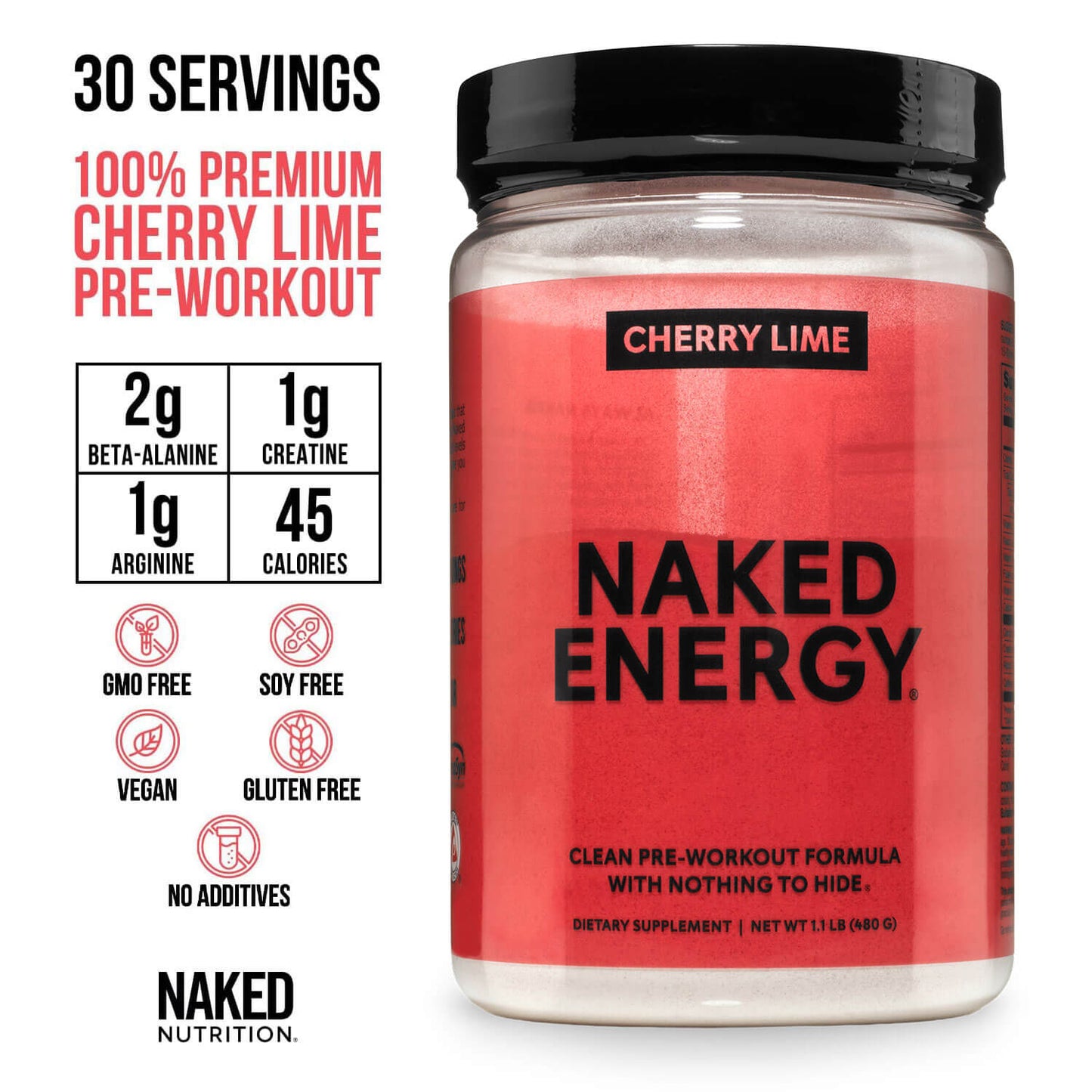Cherry Lime Pre Workout Supplement - Cherry Lime with a Convenient Training-Day Formula