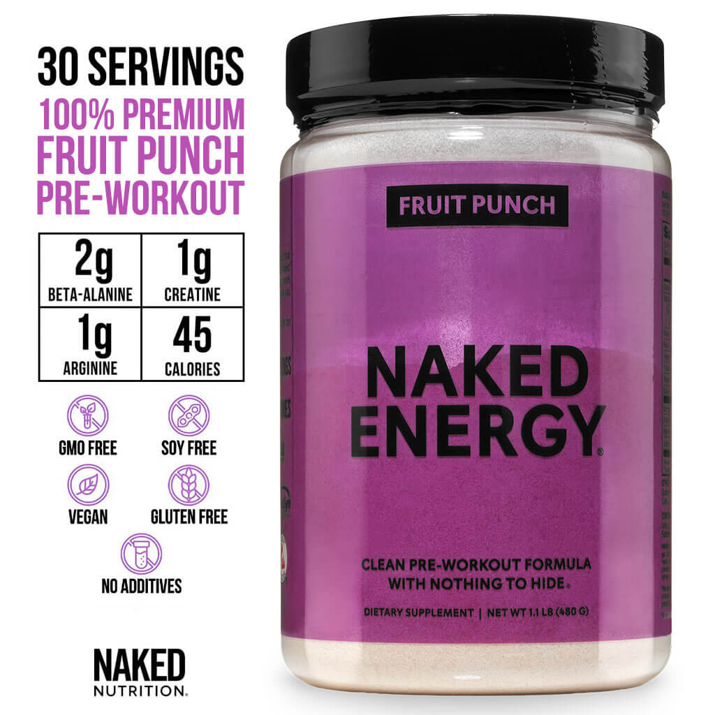 Fruit Punch Pre Workout Supplement - Fruit Punch with a Convenient Training-Day Formula
