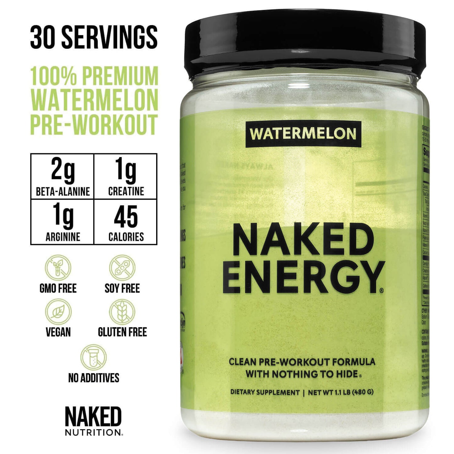 Watermelon Pre Workout Supplement - Watermelon with a Convenient Training-Day Formula
