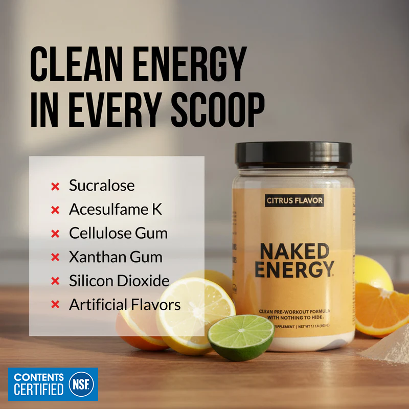 Citrus Pre Workout Supplement - Citrus with a Convenient Training-Day Formula