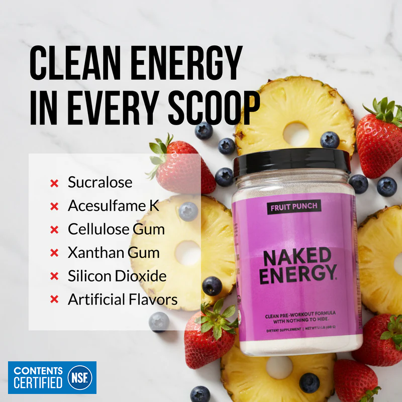 Fruit Punch Pre Workout Supplement - Fruit Punch with a Convenient Training-Day Formula