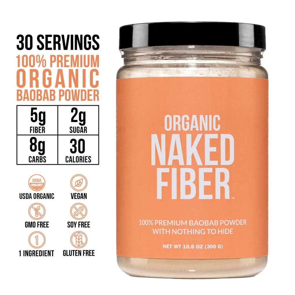 Organic Fiber Supplement with a Convenient, Easy-Use Formula