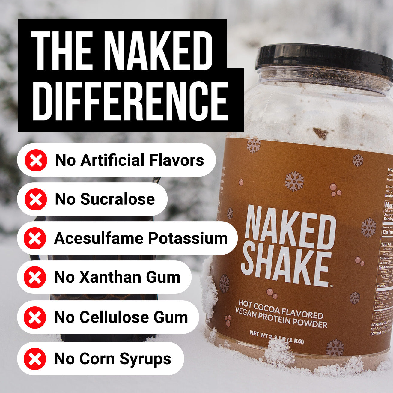 Hot Cocoa Protein Shake - Hot Cocoa with Protein in an Easy-to-Mix Format