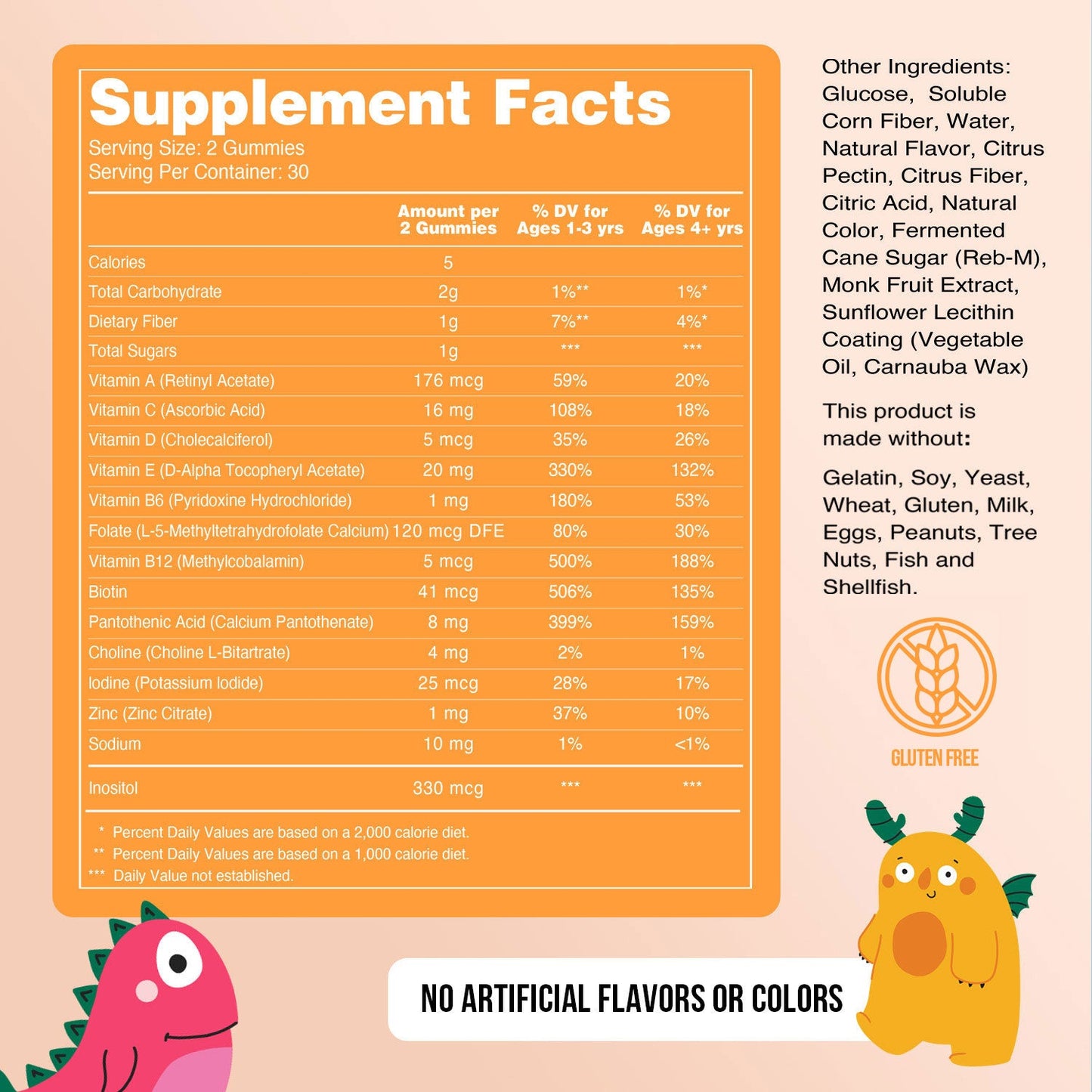 Kids Multivitamin Gummies with a Convenient Daily-Use Format