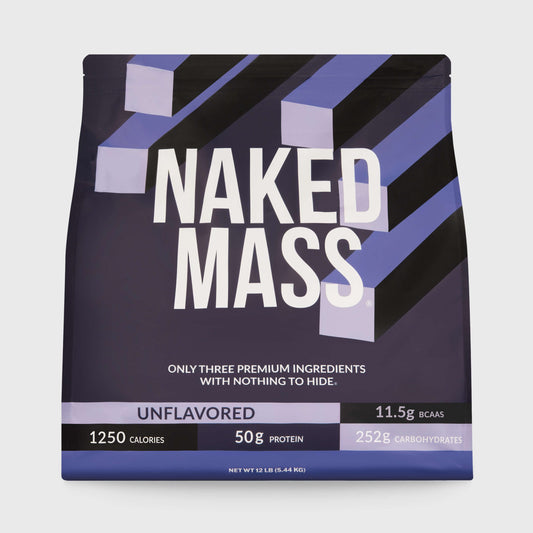 Mass Gainer Protein Supplement - Unflavored 12LB for Easy Protein and Calorie Mixing