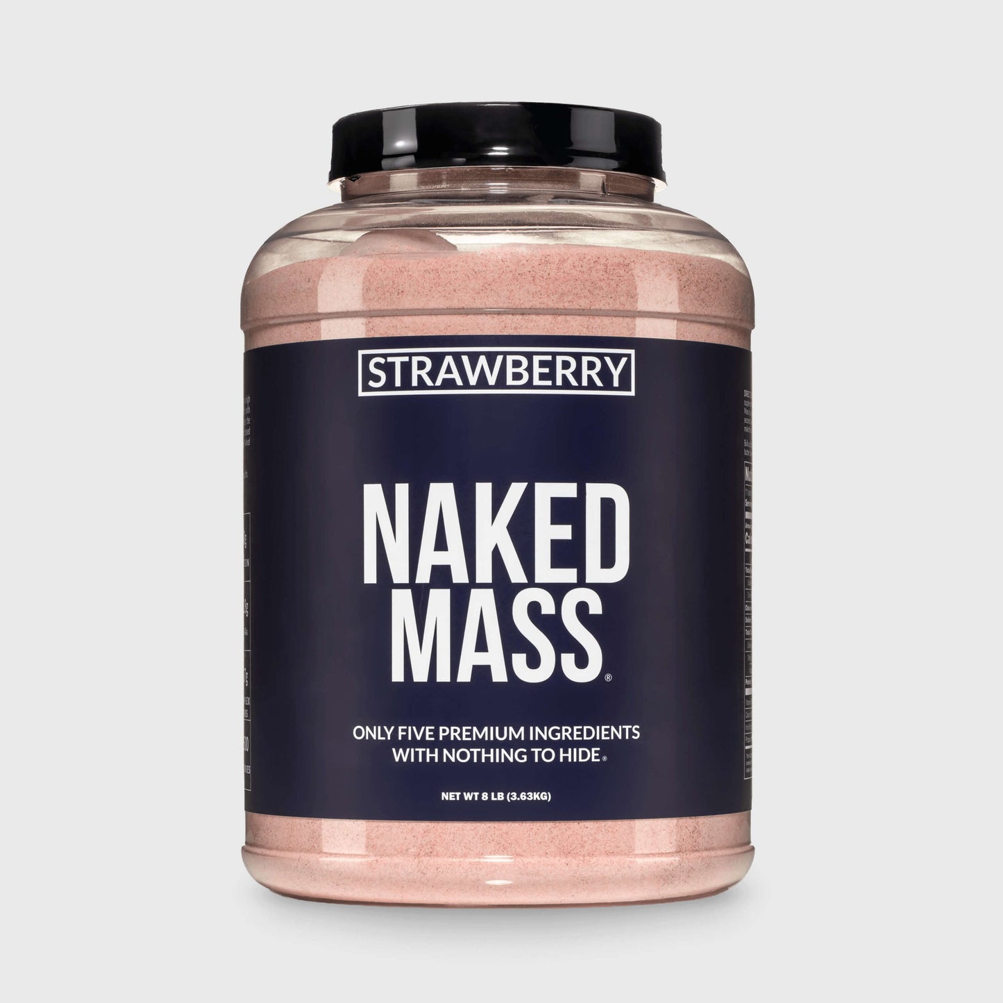 Strawberry Mass Gainer Protein Supplement - Strawberry for Easy Protein and Calorie Mixing