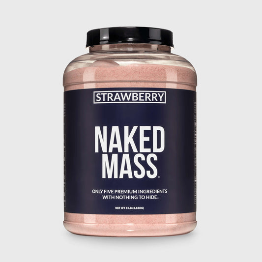 Strawberry Mass Gainer Protein Supplement - Strawberry for Easy Protein and Calorie Mixing