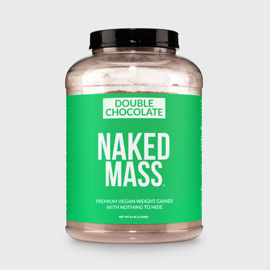 Double Chocolate Vegan Mass Gainer Supplement - Double Chocolate (Vegan) for Easy Protein and Calorie Mixing