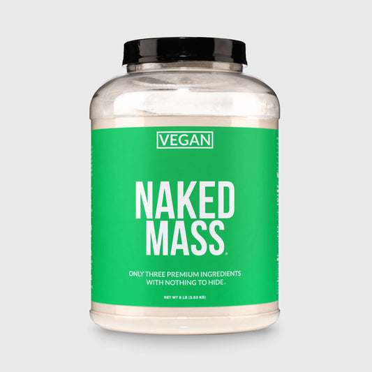 Vegan Mass Gainer Supplement - Unflavored (Vegan) for Easy Protein and Calorie Mixing