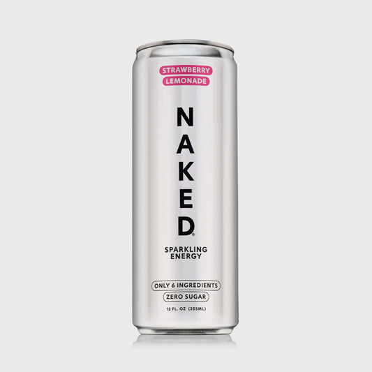 Strawberry Lemonade Naked Sparkling Energy - Strawberry Lemonade with Protein in an Easy-to-Mix Format