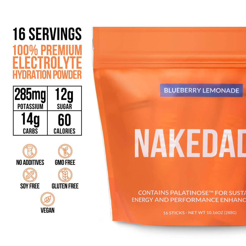Electrolytes Powder Packets - Blueberry Lemonade - Blueberry Lemonade with an Easy-Mix Electrolyte Formula