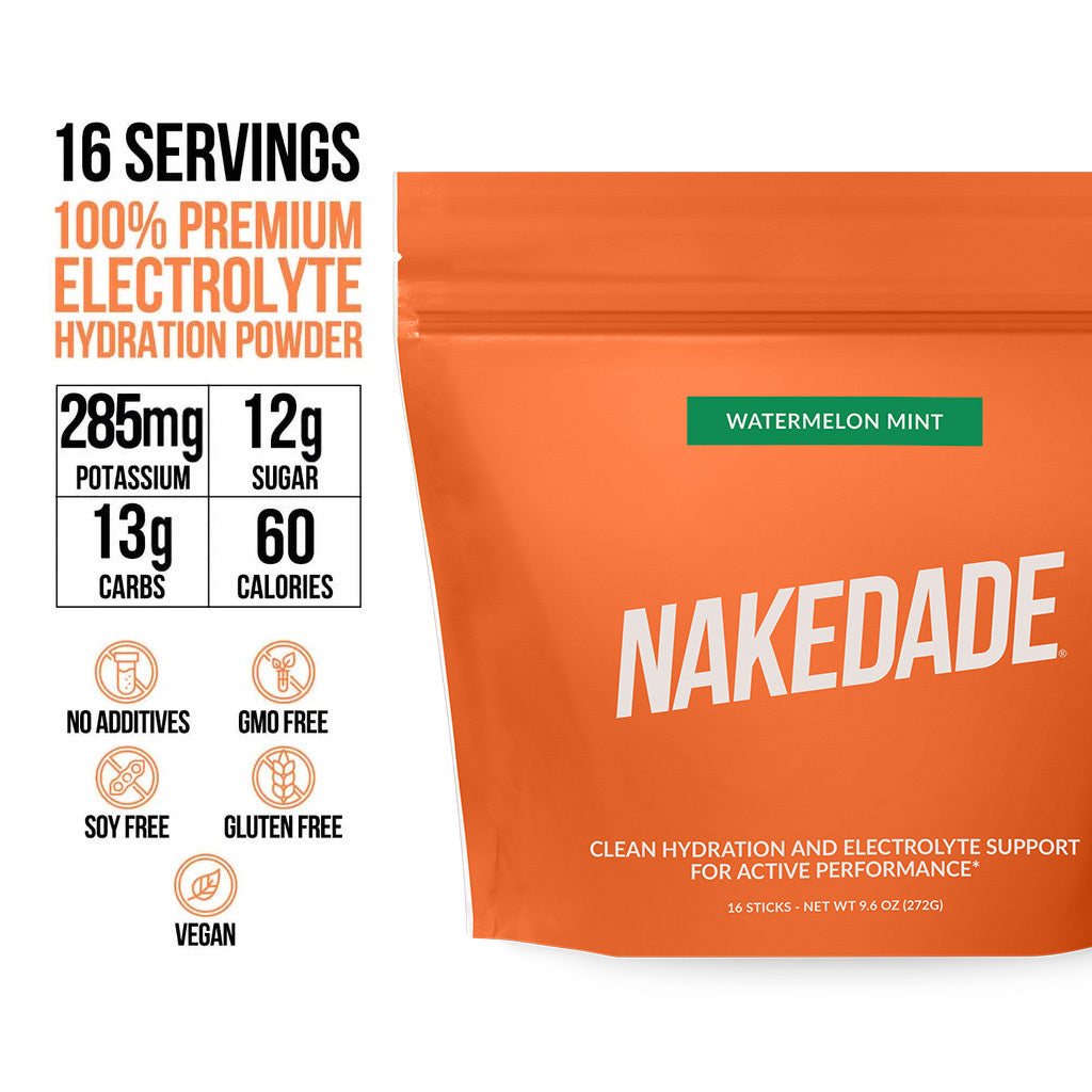Electrolytes Powder Packets - Watermelon Mint - Watermelon Mint with an Easy-Mix Electrolyte Formula