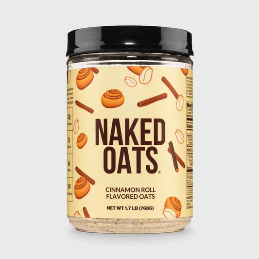 Cinnamon Roll Protein Oats - Cinnamon Roll for Convenient High-Protein Mornings
