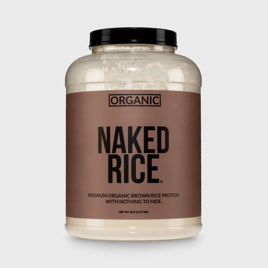 Organic Brown Rice Protein Powder - 5LB Unflavored with a Simple, Easy-Mix Protein Formula