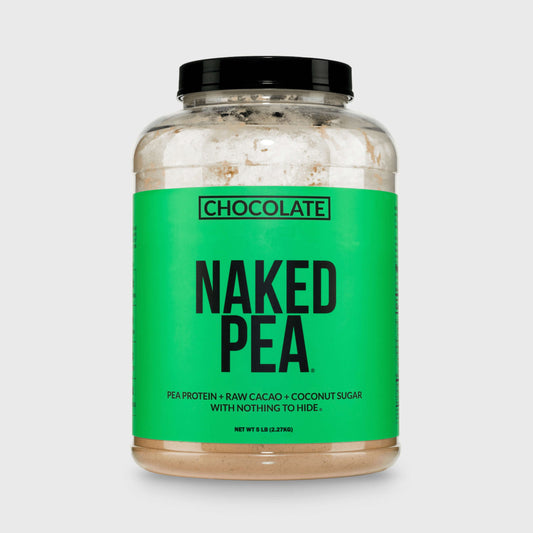 Chocolate Pea Protein Powder - Chocolate - Bulk Size with a Simple, Easy-Mix Protein Formula