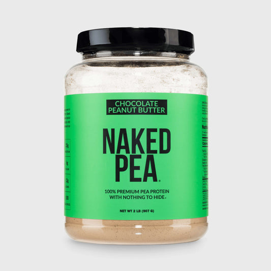 Chocolate Peanut Butter Pea Protein Powder - Chocolate PB - Chocolate Formula with a Simple, Easy-Mix Protein Formula