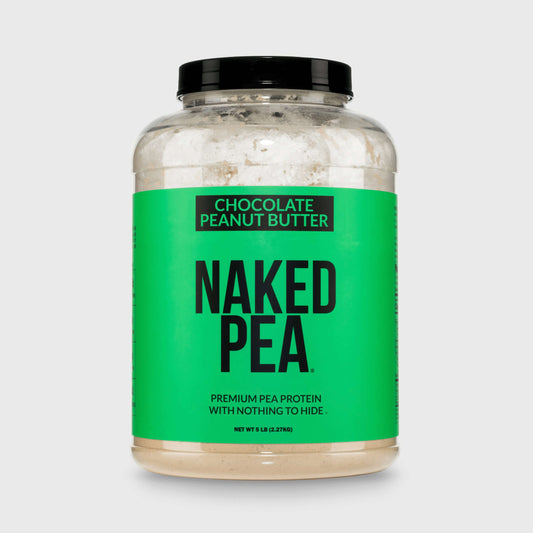 Chocolate Peanut Butter Pea Protein Powder - Chocolate PB - Chocolate Formula with a Simple, Easy-Mix Protein Formula